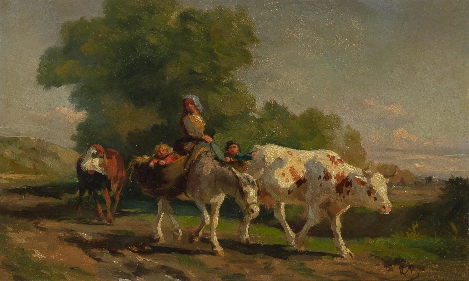 Sul sentiero delle mucche